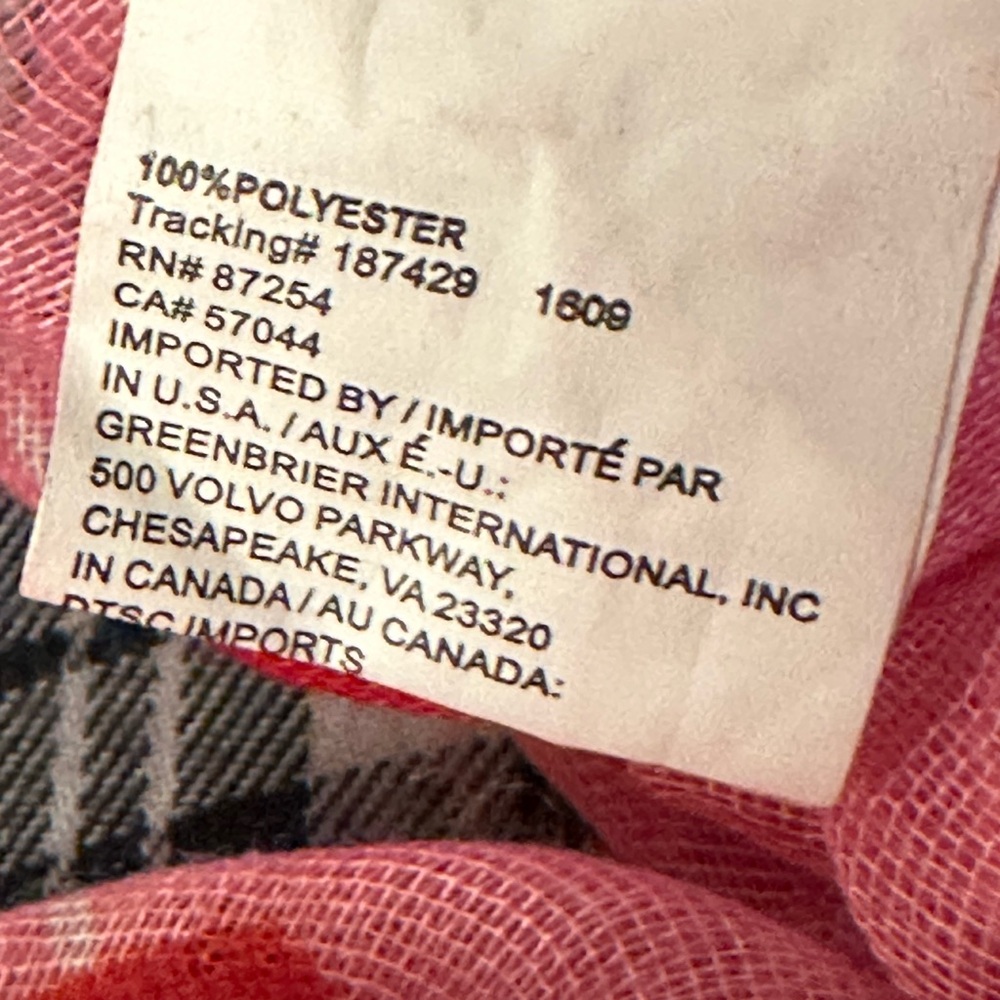 Pink Heart Patterned Scarf - Picture 2 of 2